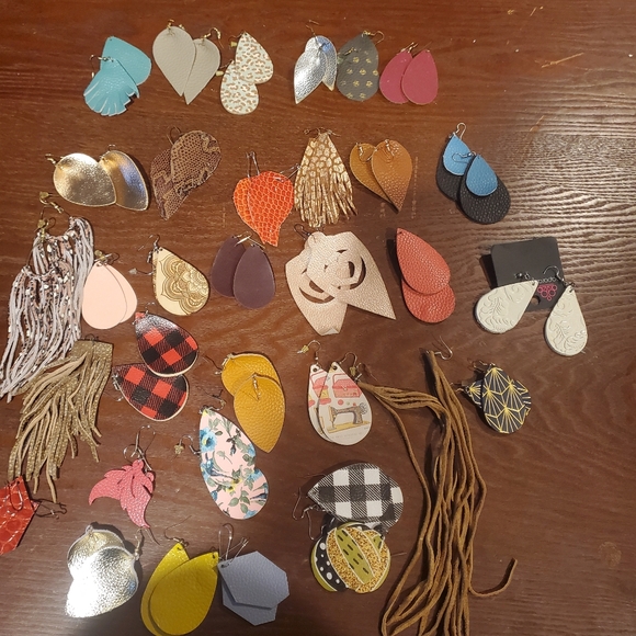Handmade earrings lot - Picture 1 of 9